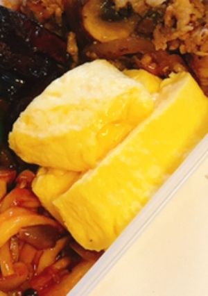 山フライパンで作るお弁当用伊達巻卵-レシピのメイン写真