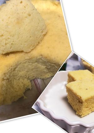 おから×みりんで、まるでスポンジケーキ!-レシピのメイン写真