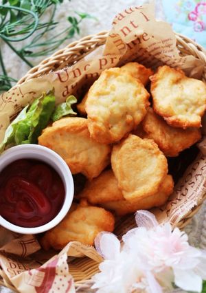 ささみと豆腐のふんわりナゲット-レシピのメイン写真