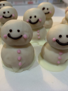 簡単かわいい雪だるまクッキー-レシピのメイン写真