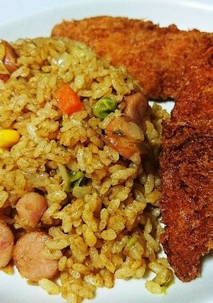 カレーピラフ☆炊飯器☆-レシピのメイン写真