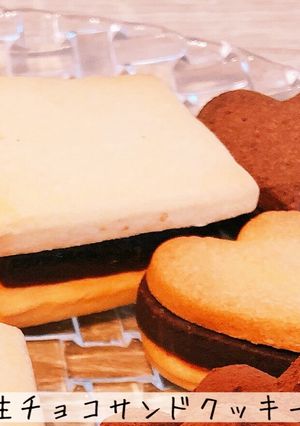 生チョコサンドクッキー-レシピのメイン写真
