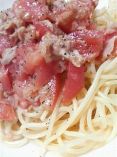 トマトとツナのパスタ-レシピのメイン写真
