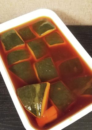 1:1:1:1の南瓜の煮物-レシピのメイン写真