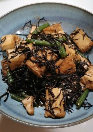 ♪ひじきと厚揚げの煮物♪-レシピのメイン写真
