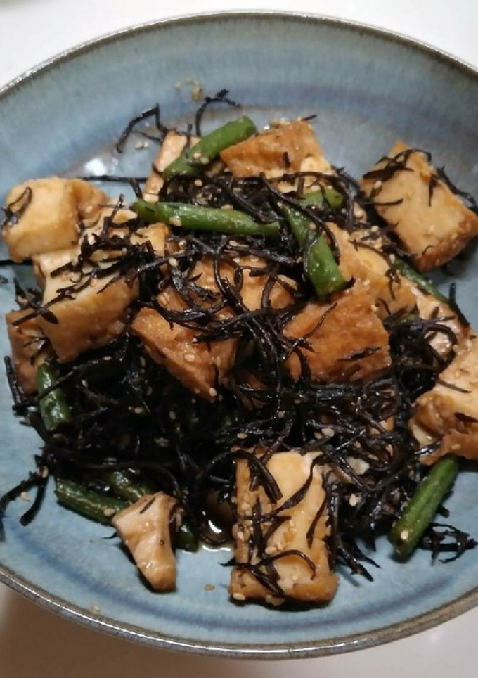 ♪ひじきと厚揚げの煮物♪-レシピのメイン写真