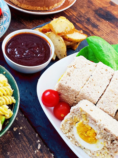 豆腐ハンバーグでミートローフ-レシピのメイン写真