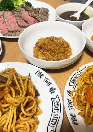余ったカレーリメイクパスタ-レシピのメイン写真