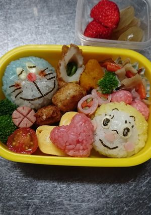 １歳９ヶ月バレンタイン弁当-レシピのメイン写真