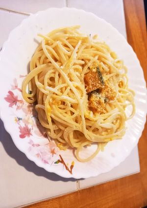 ★かぼちゃのマヨネーズスパゲティ★-レシピのメイン写真