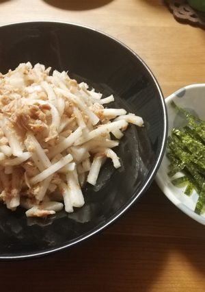 簡単★ツナとおかかの大根サラダ-レシピのメイン写真