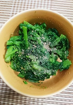 春がきた〜菜の花のお浸し-レシピのメイン写真