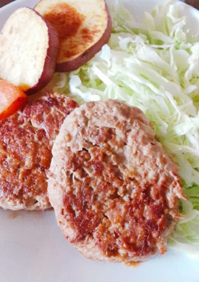 もやしとえのきのハンバーグ-レシピのメイン写真