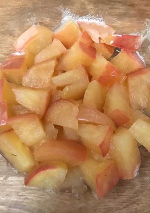 レンチンで簡単☆煮りんご-レシピのメイン写真