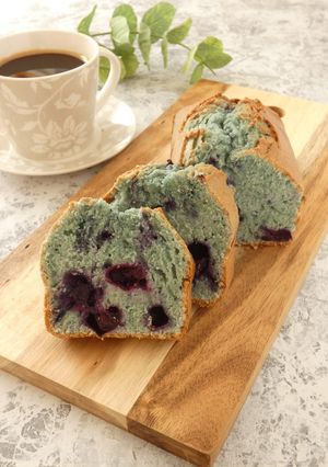 バタフライピーのパウンドケーキ-レシピのメイン写真