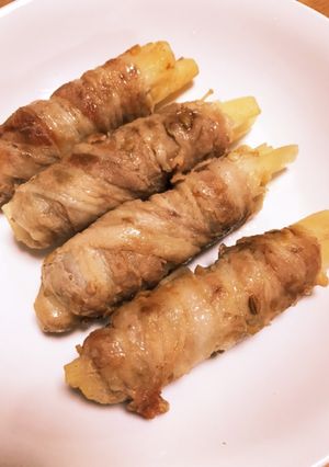 長芋とえのき茸の腸活豚バラ巻き-レシピのメイン写真