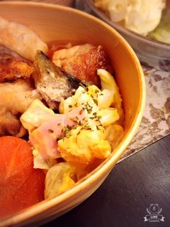 ハムと玉ねぎ ゆで卵のサラダ-レシピのメイン写真