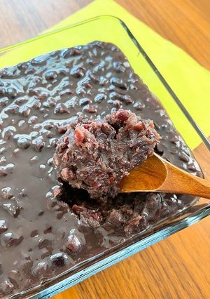 インスタントポットで満足粒あん-レシピのメイン写真
