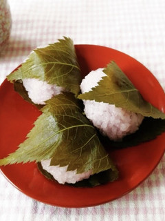 桜餅(道明寺粉・レンジ使用)-レシピのメイン写真