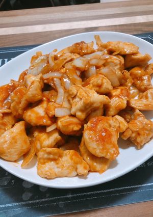 鶏肉のコチュジャン炒め-レシピのメイン写真