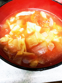 簡単トマトスープ-レシピのメイン写真