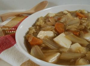 生姜たっぷり☆白菜と豆腐のとろ旨煮-レシピのメイン写真