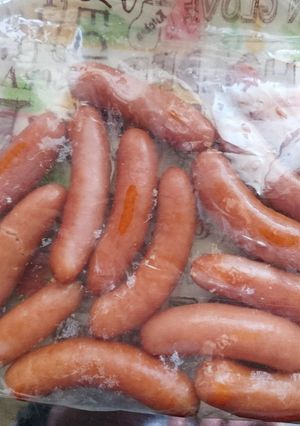 買ってきたウィンナーは茹でてます-レシピのメイン写真