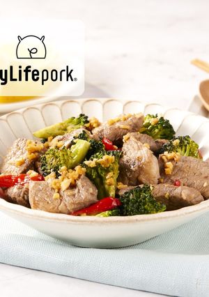 免疫力アップ！豚肉と彩り野菜のレモン炒め-レシピのメイン写真