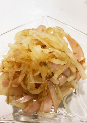 ハムと大根のポン酢サラダ-レシピのメイン写真