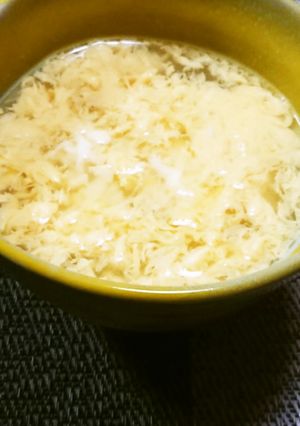 中華卵スープ-レシピのメイン写真