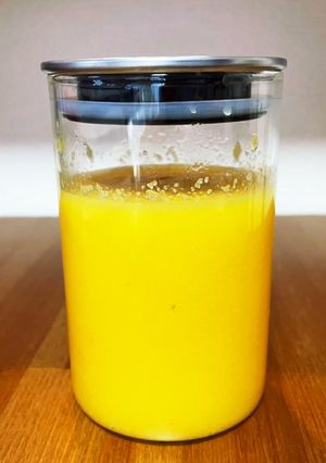 黄色人参と玉ねぎの手作りドレッシング-レシピのメイン写真
