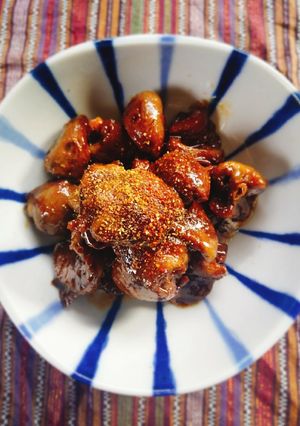 ♪ハートで元気もりもり♪若鶏のハート煮-レシピのメイン写真