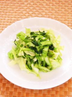 ☺5分で簡単♪キャベツと青じその浅漬け☺-レシピのメイン写真