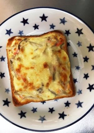 ごぼうサラダトースト-レシピのメイン写真