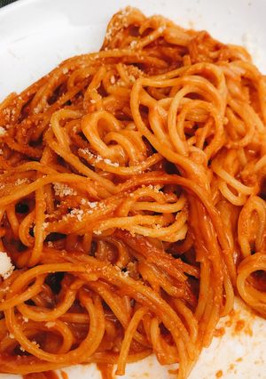 チーズナポリタン-レシピのメイン写真