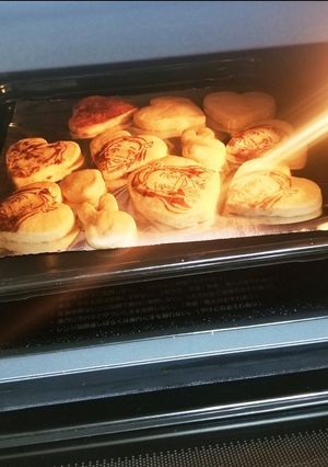 2021.2.14 禰豆子クッキー♡-レシピのメイン写真