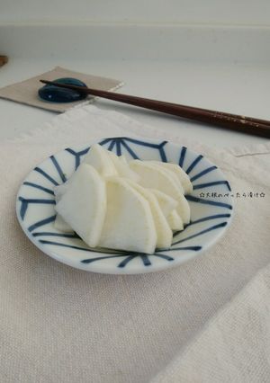 即席☆大根のべったら漬け-レシピのメイン写真