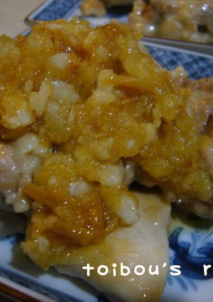 鶏肉のおろしなめPON♫-レシピのメイン写真
