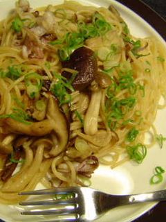 イカとキノコの和風パスタ-レシピのメイン写真