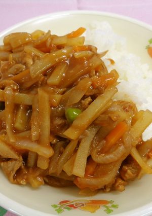 ハヤシライス@倉敷市学校給食-レシピのメイン写真