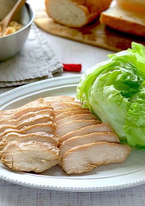 しっとり柔らか醤油麹サラダチキン-レシピのメイン写真