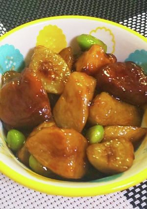 ごぼうと椎茸のバター醤油照り焼き-レシピのメイン写真
