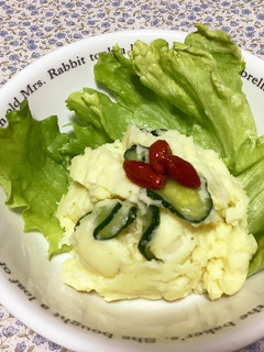 カレー風味のポテトサラダ-レシピのメイン写真