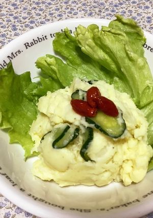カレー風味のポテトサラダ-レシピのメイン写真