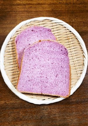 春よ恋。ふわふわ紫いも食パン。-レシピのメイン写真