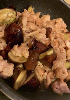 豚バラとナスの甘酢炒め-レシピのメイン写真