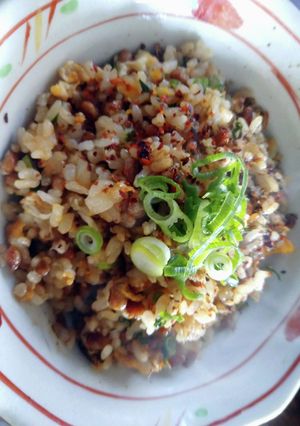 ネバネバしない!納豆チャーハン-レシピのメイン写真