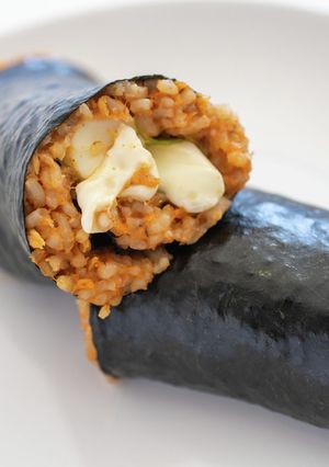 GABA玄米もち麦ごはんのチーズキンパ-レシピのメイン写真