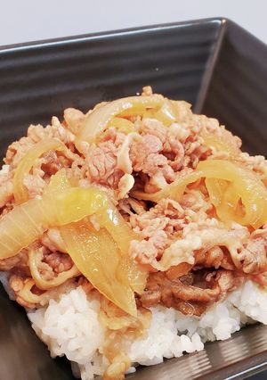 シンプルに！それだけで美味しい牛丼-レシピのメイン写真