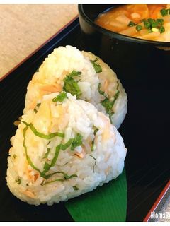 鮭と大葉のおにぎり-レシピのメイン写真